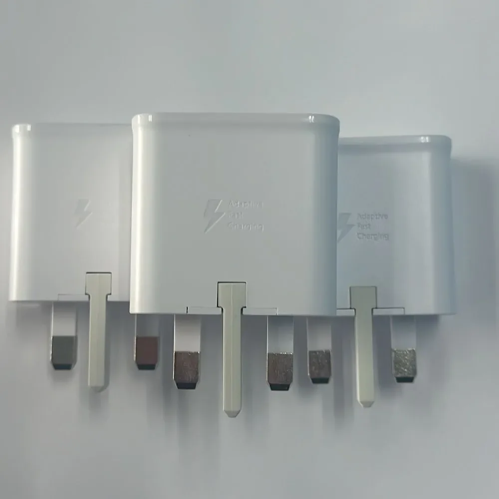 NEW 3 Pack Samsung (9V/1.67A) 15W EU Travel Adapter Charger - White(EP-TA200)